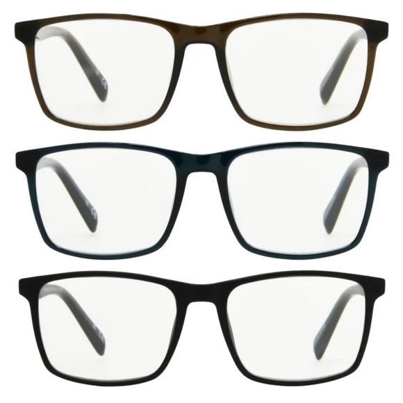 Foster Grant Design Optics #815 +2.00 Reading Glasses 3-pack Open Box Like New - Picture 3 of 7